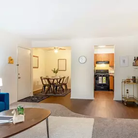 Living room in Grand Rapids apartment