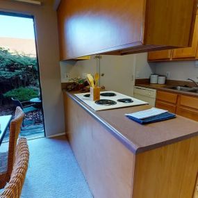 Kitchen in Fairlane East apartments