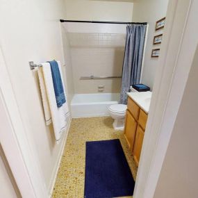 Bathroom in Fairlane East apartments