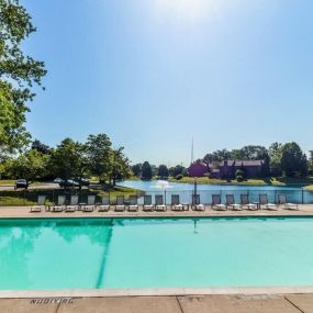 Pool at Fairlane East apartments