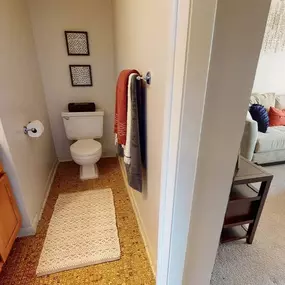 Bathroom in Fairlane East apartments