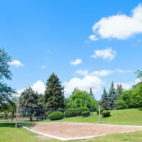 Volleyball at Fairlane East apartments