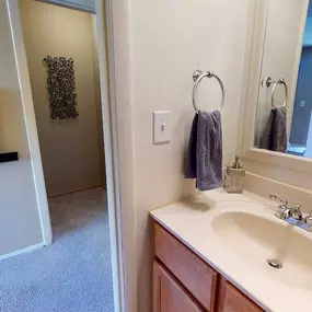 Bathroom in Fairlane East apartments