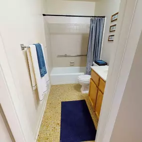 Bathroom in Fairlane East apartments