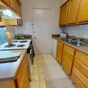 Kitchen at Fairlane East apartments