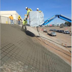 Slope stabilization and soil retention shotcrete project by BAM Shotcrete