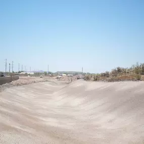 V ditch channel shotcrete installation by BAM Shotcrete