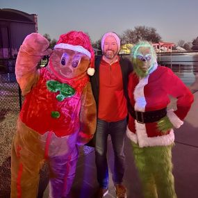 Happy Holidays from Gingerbread, The Grinch and the the JJ Grantham team!