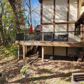 Unwind and connect with nature on a new deck built by Wild Construction.