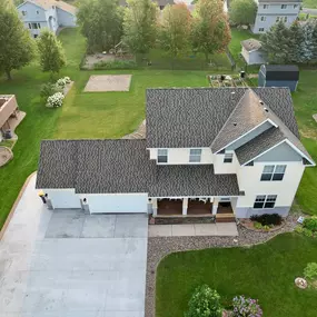 New roofing system we recently installed in Farmington, MN. GAF Timberline® HDZ™ shingles in Cedar Falls.