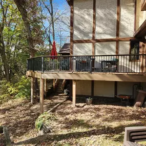 Unwind and connect with nature on a new deck built by Wild Construction.