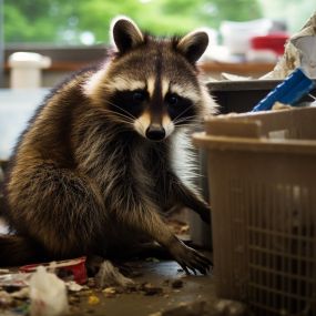 We get rid of raccoons safely and humanely