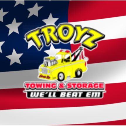 Logo fra Troyz Towing & Storage