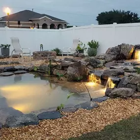 Next Level Outdoor Services Sioux Falls, SD Fountainscape And Pondless Water Feature