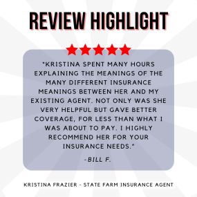 Kristina Frazier - State Farm Insurance Agent