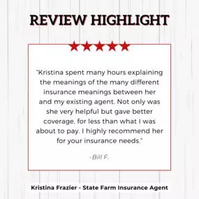 Kristina Frazier - State Farm Insurance Agent