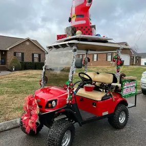 Santa cart!