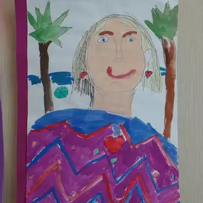 We are excited to host our 30th Annual Portraits of Mom beginning Tuesday, April 29, through Saturday, May 17.  ???? This year’s portraits are provided by the first-grade students of Spencer and Hawkins Elementary Schools.  We are especially excited to host the students and their families on opening day, this Tuesday, at our Gallery Gala from 4 – 7PM. ✨️ We can’t wait for everyone to see this beautiful artwork in celebration of Mother’s Day! ❤️