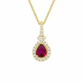 Rubies in white gold and in yellow gold! ???? Whether it is your July birthstone - you love it as a symbol of passion, protection, and wealth - or you love its beautiful red color, we've got you covered! ❤