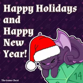 We hope everyone is having a Happy Holidays and we wish all of you a Happy New Year as we slowly close in on 2025! We want to continue to provide the best in tabletop, TCG, kids toys and so much more so thank you very much for supporting our local businesses! ????