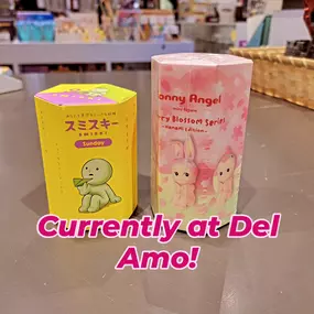 ???? Getting ready for the springtime with some Smisky and Sonny Angels! Follow our Discord for updates on other stores when they get their stock, but currently available at Torrance (one Sonny/Smiski per person as we are very limited!)
Also- purchase a Cherry Blossom Sonny and receive a Sonny Angel Bookmark! (While supplies last)