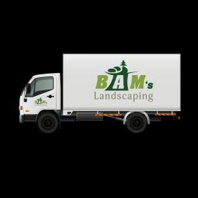 BAMS landscaping truck