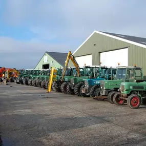 Onze machines op rij