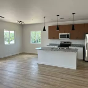 Open space kitchen