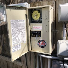 Summer is certainly here! Replaced the electrical Intermatic 24-hour Time Switch.