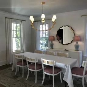 Installed a beautiful dining room chandelier manufactured by Troy Lighting. Trust us, this company crafts some truly remarkable fixtures!