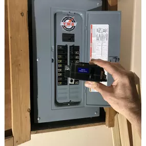 Malfunctioning Square D QO 100 amp 240 volt main electrical breaker. We removed existing and installed a new electrical breaker. Power fully restored and one thrilled client!