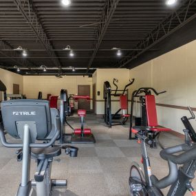 Fitness Center With Modern Equipment