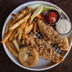 Kids Chicken Tender Plate