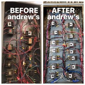 Andrew’s Electrical job