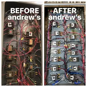 Andrew’s Electrical job