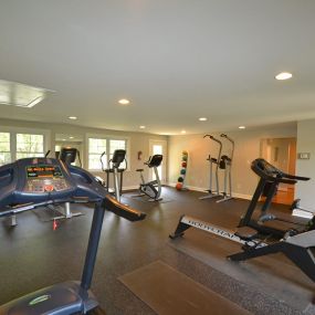 Fitness Center with Cardio Equipment