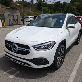 2021 Mercedes-Benz GLA 250 in Polar White.