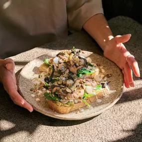 Tostada Wild Mushroom