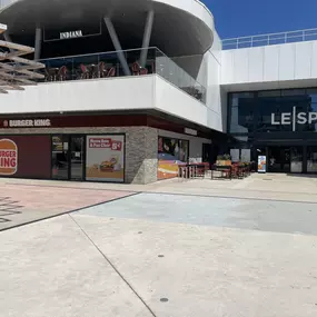 Depuis la place des terrasses