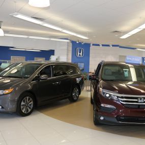 New Showroom featuring the latest Honda vehicles