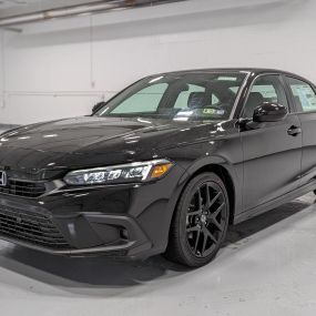 2022 Honda Civic Sport in Crystal Black.