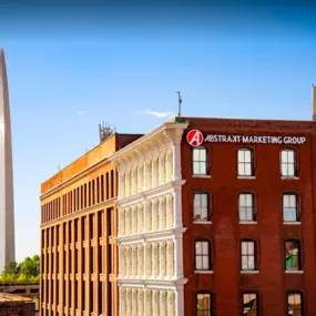 Picture of Abstrakt Marketing Group building with skyline!