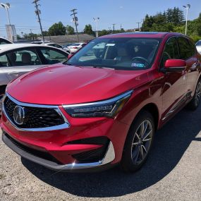 2021 Acura RDX SH-AWD Technology Package in Performance Red.