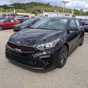 2021 Kia Forte GT-Line in Aurora Black.