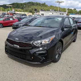 2021 Kia Forte GT-Line in Aurora Black.