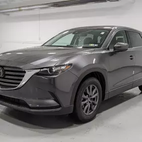 2022 Mazda CX9 Touring AWD in Machine Gray.