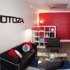 The Motoza Front Office located in Austin, Texas