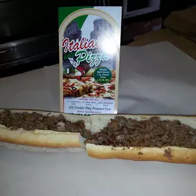 Large Cheese Steak Sandwhich