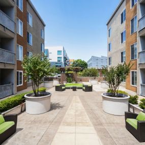 Landscaped Courtyard