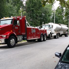 Fred’s Towing & Transport Inc. is a locally owned and operated business proudly serving the Tri-County area since 1989. You can always put your confidence in our state of the art fleet because we are the Tri-County’s largest Towing & Transporting company. We specialize not only in heavy-hauling up to 90 tons, but also light to heavy-duty towing. To provide the utmost in accurate and efficient service, our fleet operates with a computerized tracking and dispatch system so you are always assured o